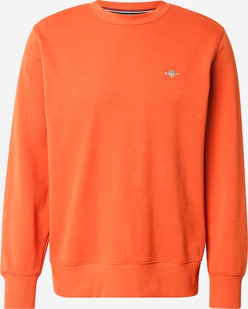 GANT Majica | oranžna barva: sprednja stran