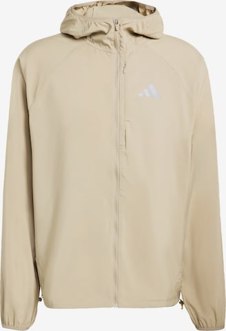 Vestes d’entraînement 'Adi365 Running Essentials' ADIDAS PERFORMANCE en marron : devant