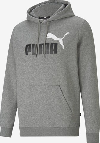 PUMA Sportsweatshirt 'ESS' in Grijs: voorkant