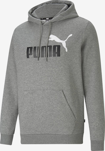 Felpa sportiva 'ESS' di PUMA in grigio: frontale