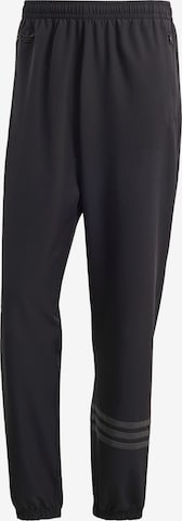 ADIDAS ORIGINALS - Tapered Pantalón en negro: frente