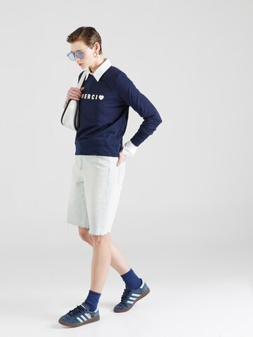 Lindex Sweatshirt 'Smilla' in Blue