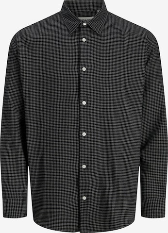 JACK & JONES Рубашка в Серый: спереди