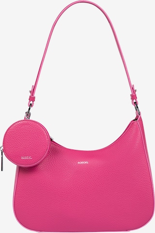 Roeckl Shoulder Bag in Pink: front