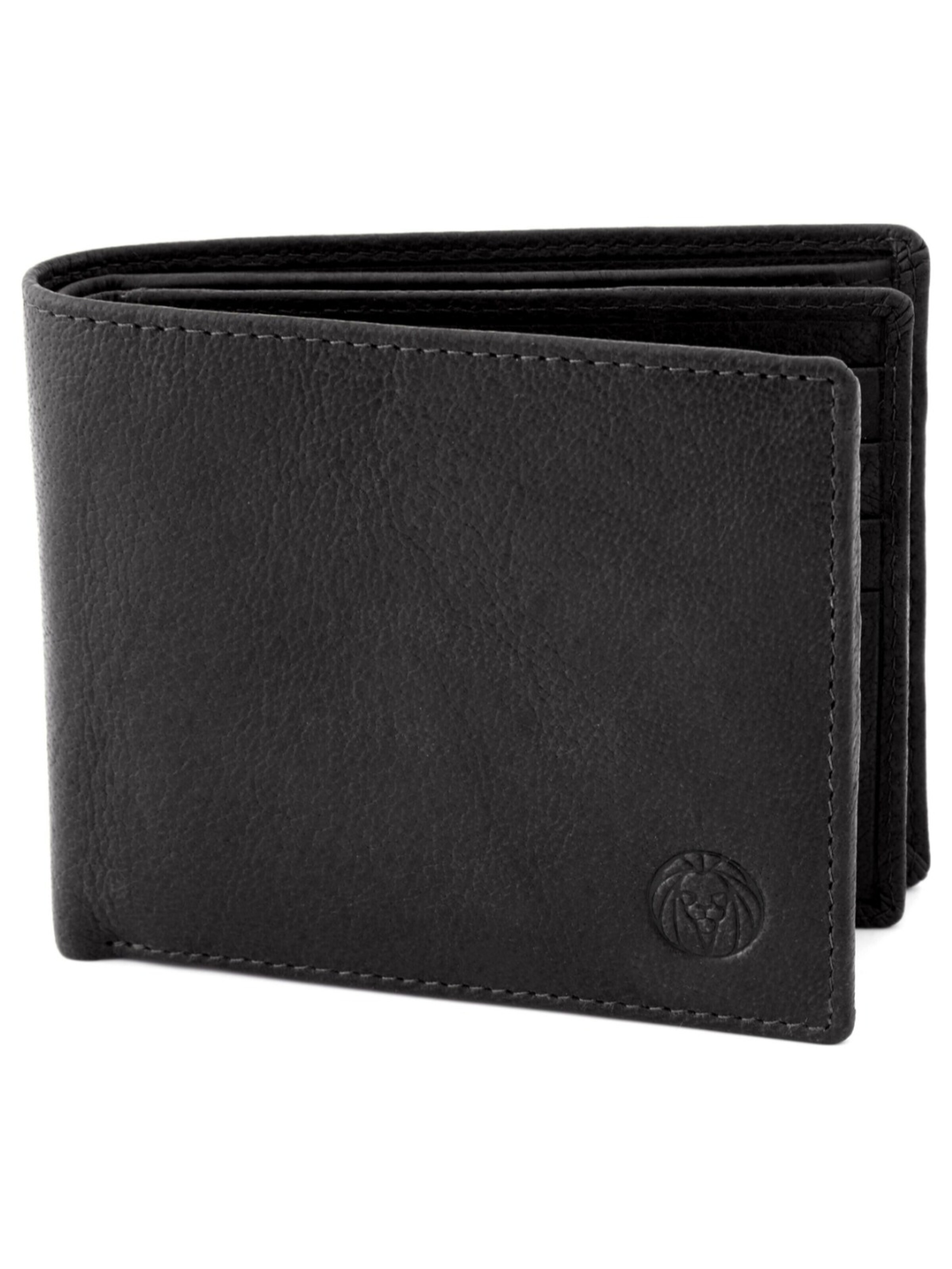 Lucleon Wallet 'California' in Black: front