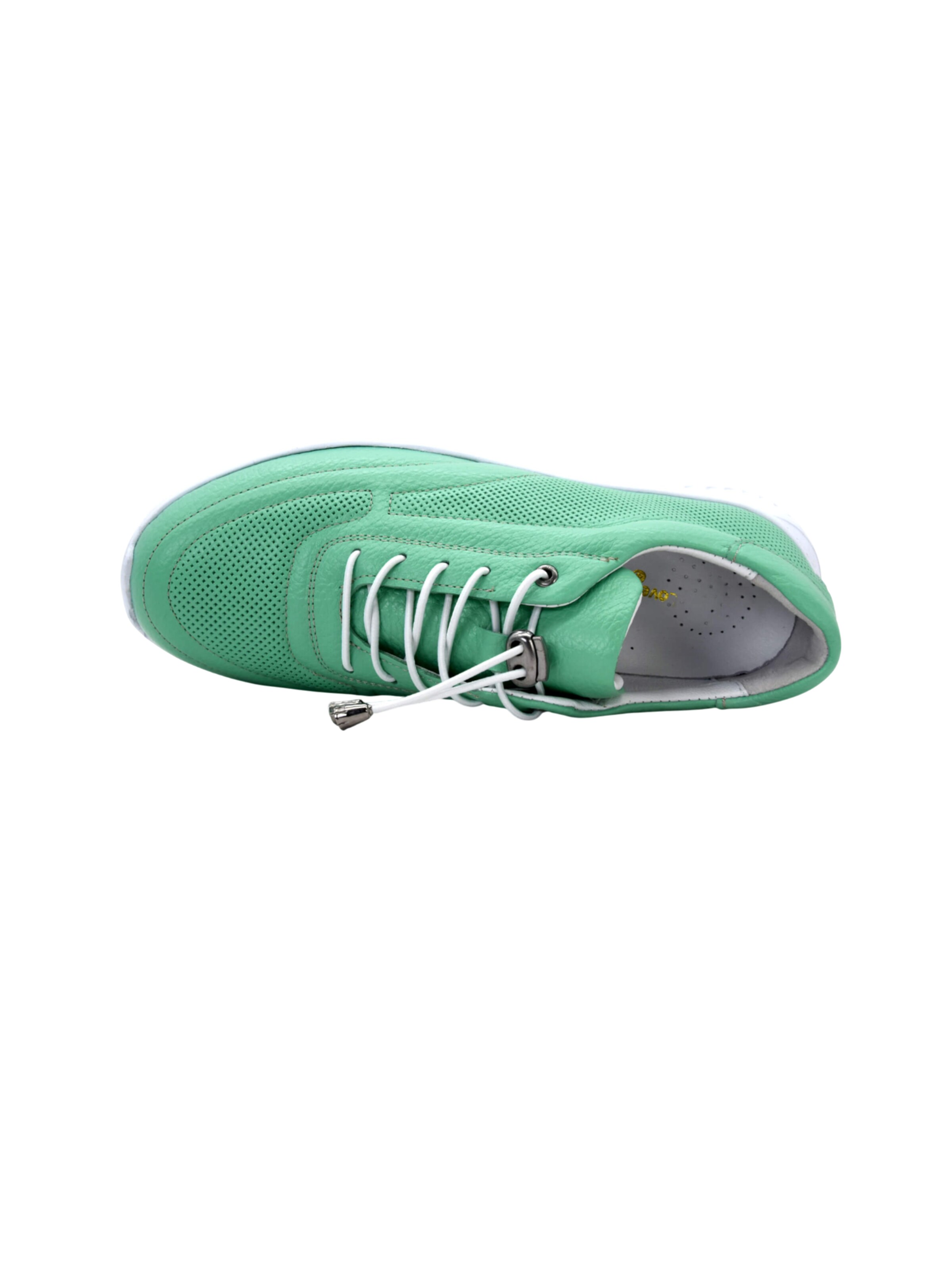 Scarpa stringata sportiva di Love Ballerins in verde