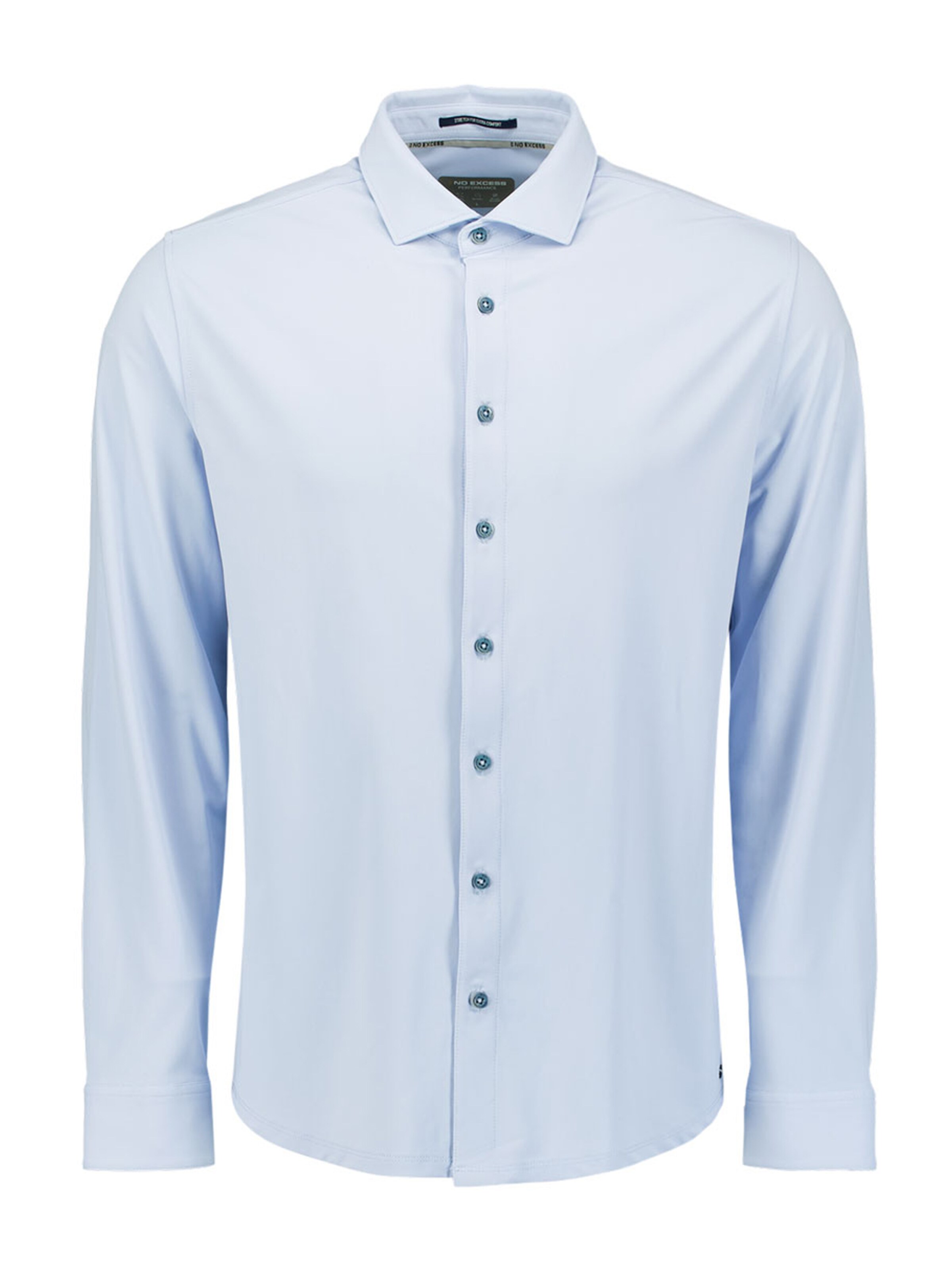 No Excess Button Up Shirt 'Sedoc' in Blue: front