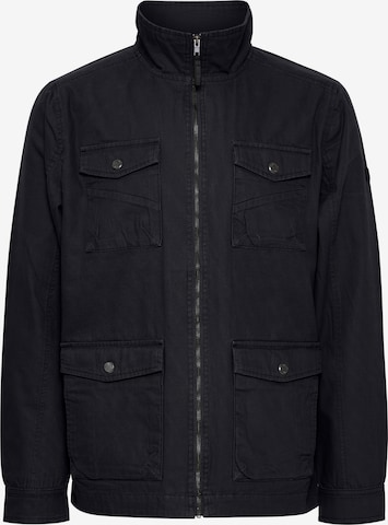 INDICODE JEANS Between-Season Jacket 'Bolven' in Black: front