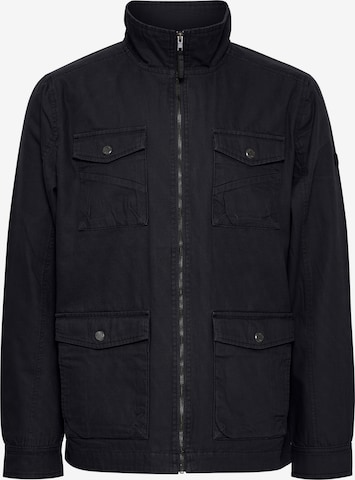 INDICODE JEANS - Chaqueta de entretiempo 'Bolven' en negro: frente