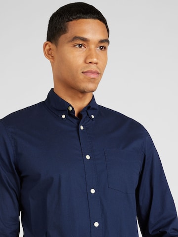 GAP Regular Fit Hemd in Blau