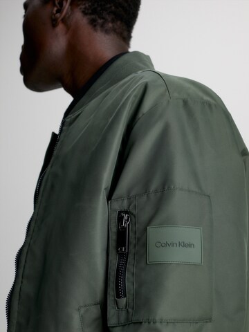 Calvin Klein Between-Season Jacket in Green