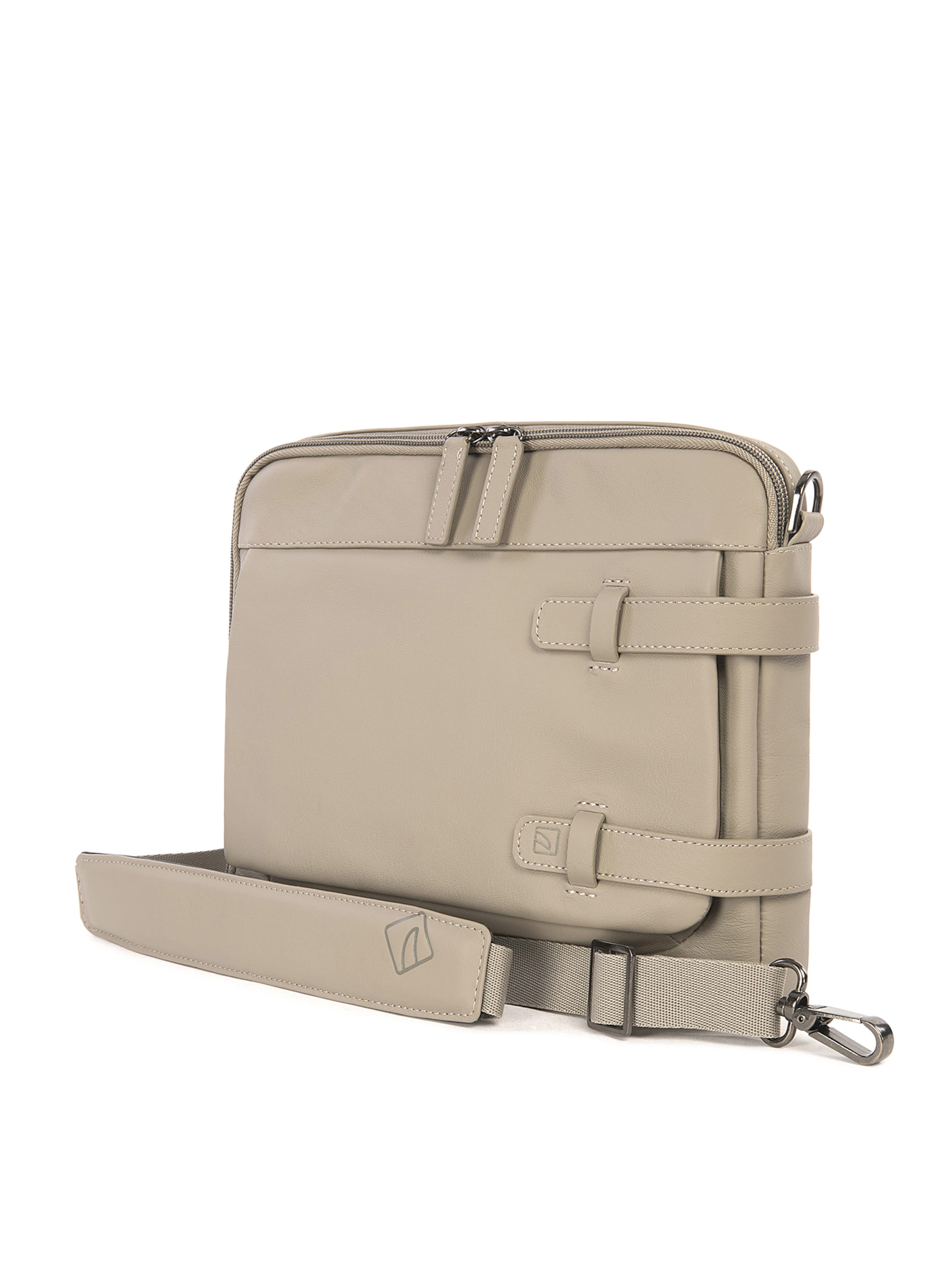 Borsa a tracolla di TUCANO in grigio: frontale