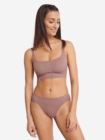 SLOGGI Slip 'Zero Feel Bliss' in Brown