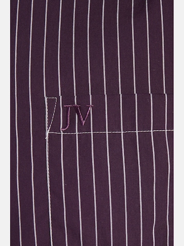 Jan Vanderstorm Comfort fit Button Up Shirt 'Perttu ' in Purple