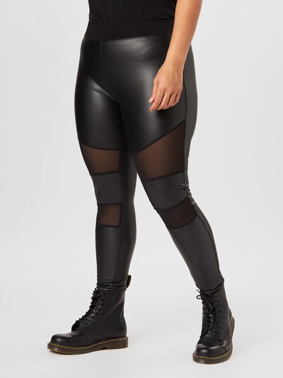 Urban Classics Curvy Tajice u crna, Prikaz modela
