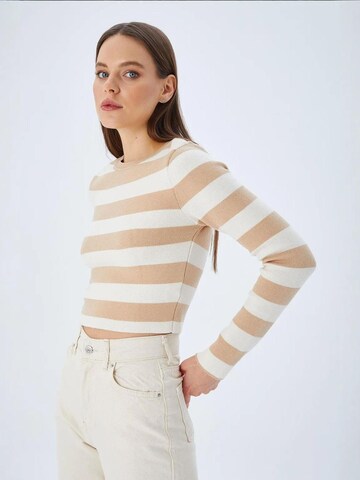 Pull-over 'Pullover' MixRay en beige