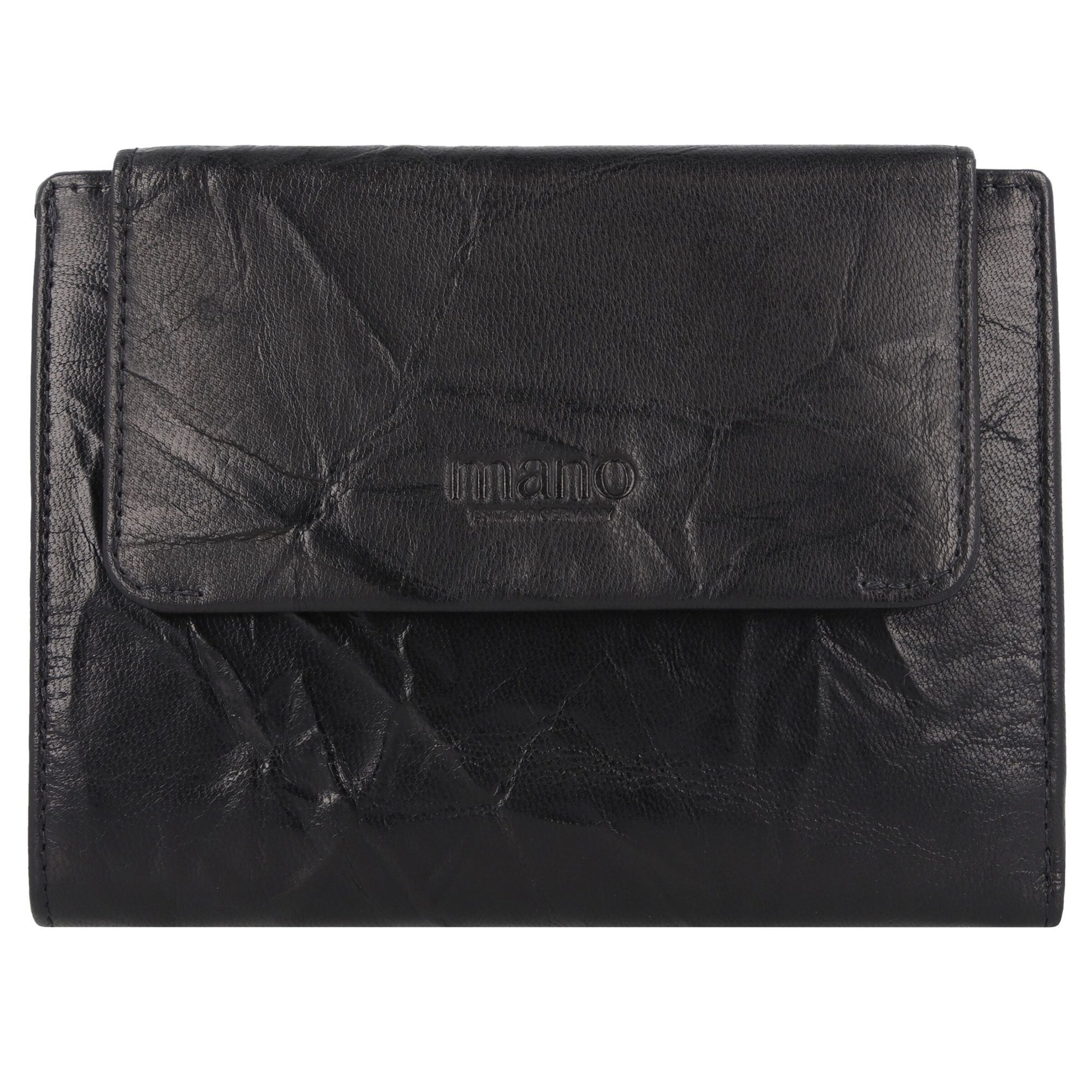 mano Wallet 'Donna Aurona' in Black: front