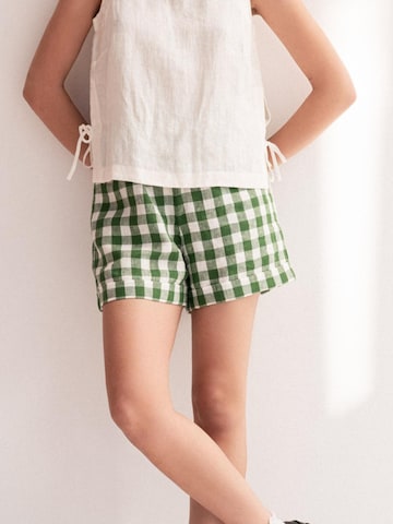 AmourLinen Regular Trousers 'Mia' in Green