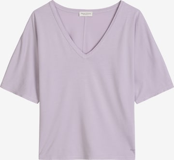 T-shirt Marc O'Polo en violet : devant