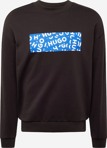 HUGO Blue - Sudadera 'Naylos' en negro: frente