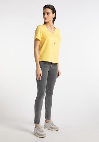 usha BLUE LABEL Blouse in Yellow