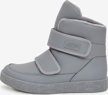 CESARE GASPARI Snow Boots in Grey: front