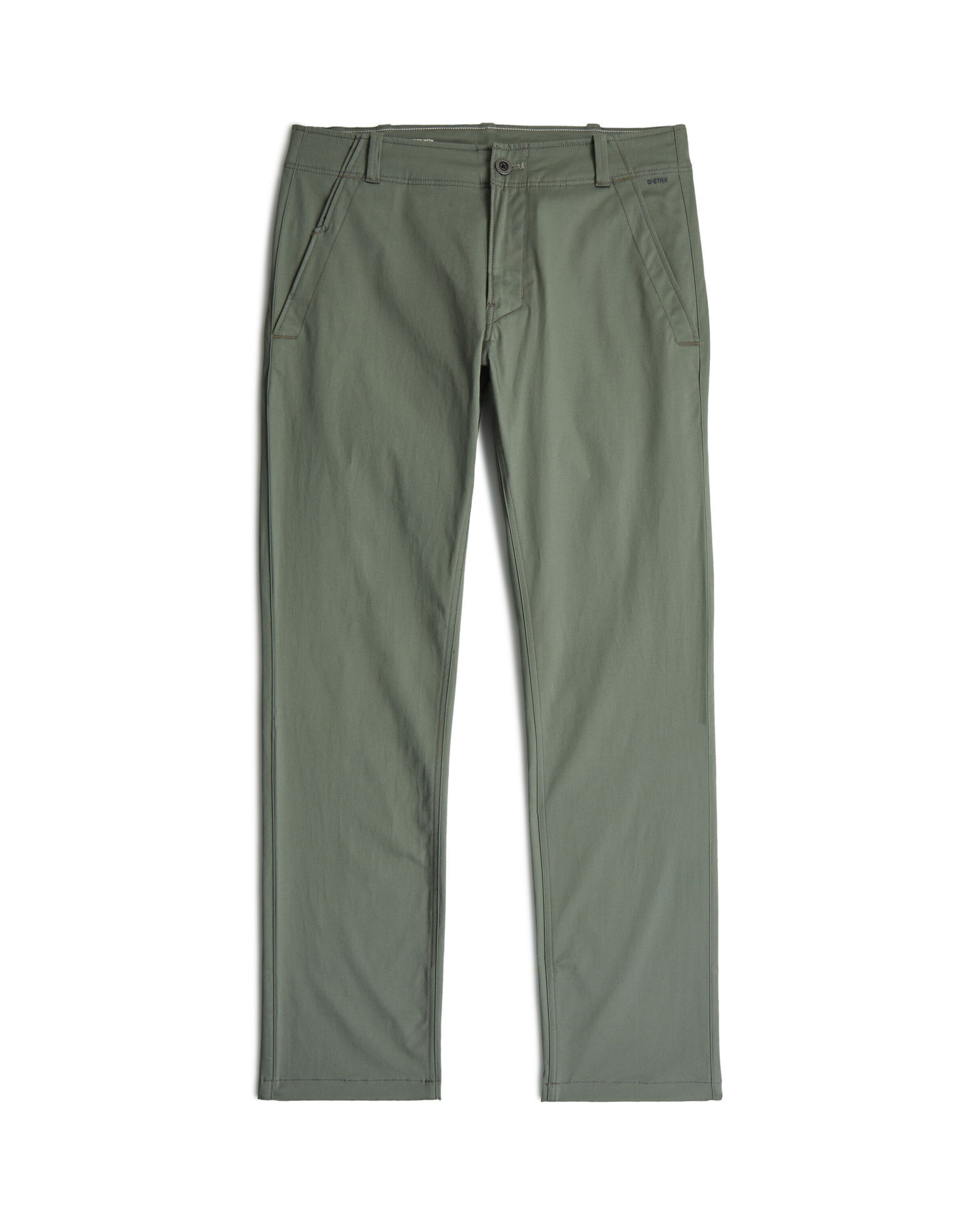 G-STAR Chino Pants 'Mosa Straight Chino' in Green: front