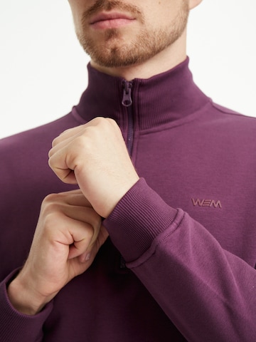 Sweat-shirt 'Spell' WEM Fashion en violet