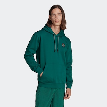 Bluză de molton 'Wander Hour' de la ADIDAS ORIGINALS pe verde: față