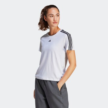 ADIDAS PERFORMANCE - Camisa funcionais 'Train Essentials' em branco: frente