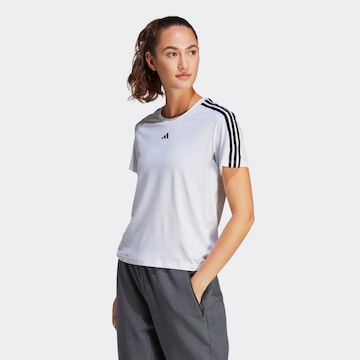 ADIDAS PERFORMANCE Функционална тениска 'Train Essentials' в бяло: отпред