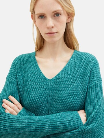 TOM TAILOR Pullover in Blau