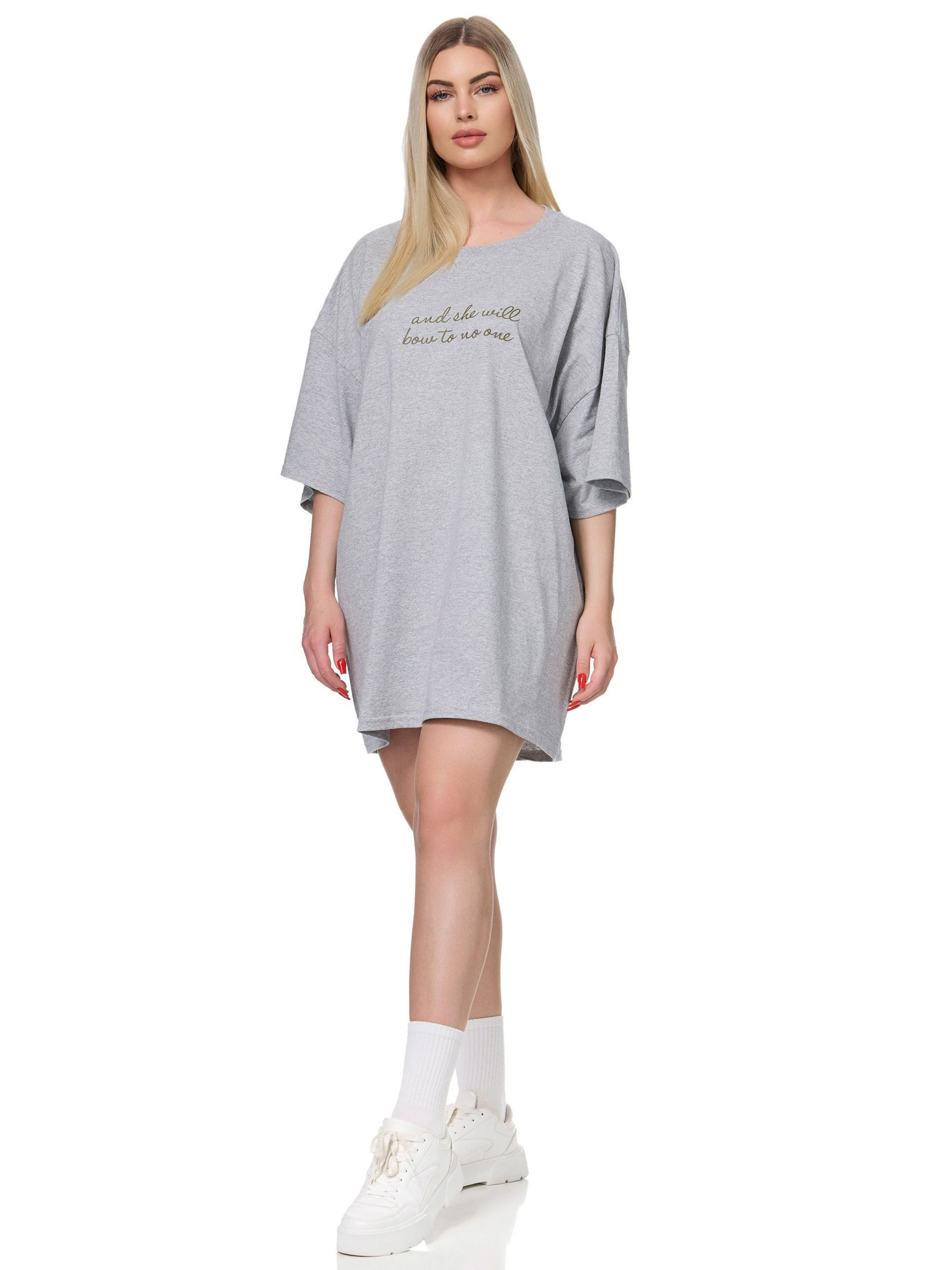 Worldclassca Oversized Shirt in Grey