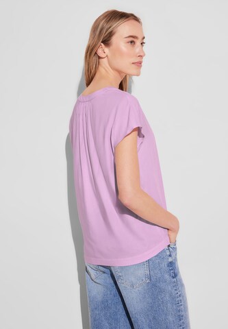 STREET ONE Bluse in Lila