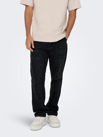 Only & Sons regular Jeans 'EDGE' i sort: forside