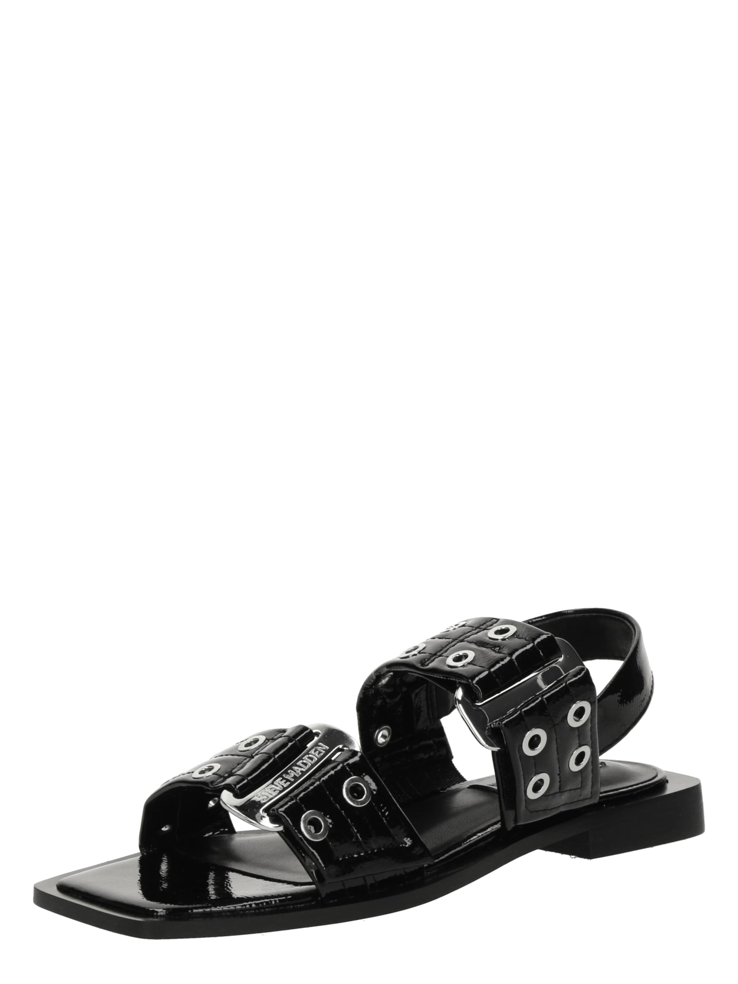 STEVE MADDEN Σανδάλι 'Saria-E' σε μαύρο: μπροστά