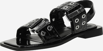 STEVE MADDEN Sandaal 'Saria-E' in Zwart: voorkant