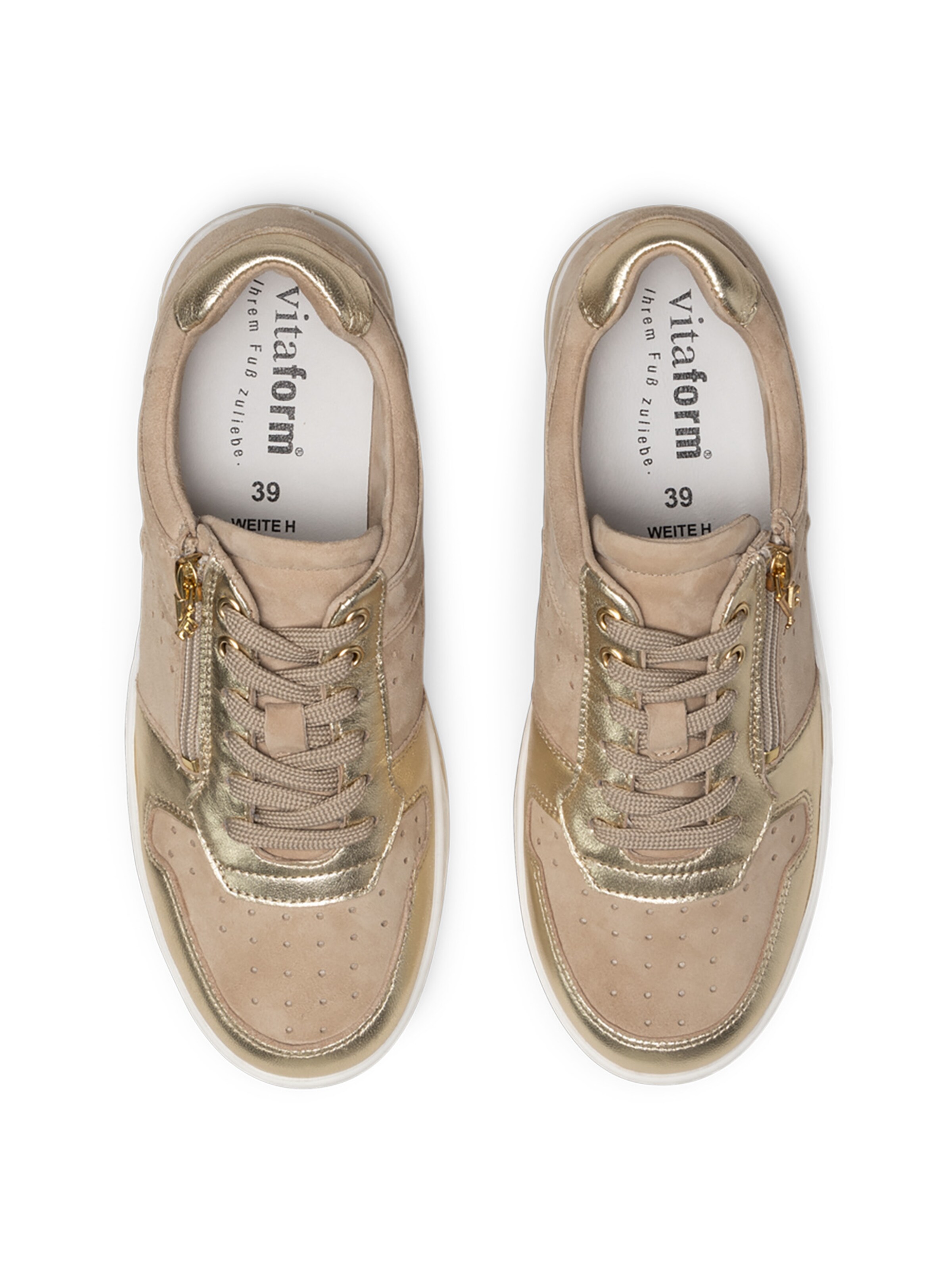 Baskets basses VITAFORM en beige