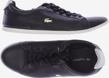LACOSTE Flats & Loafers in 38 in Black: front