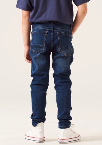 GARCIA Slimfit Jeans 'Xevi' in Blau