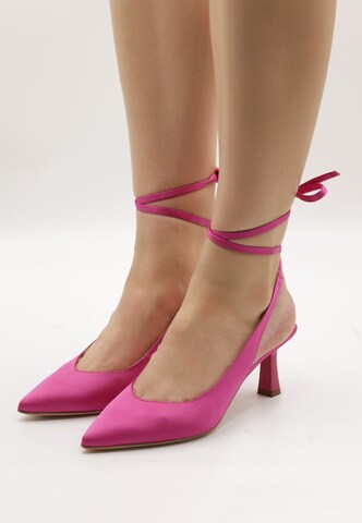 DreiMaster Maritim Pumps in Roze