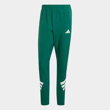 ADIDAS PERFORMANCE - Slimfit Camiseta funcional 'GYM+' en verde: frente
