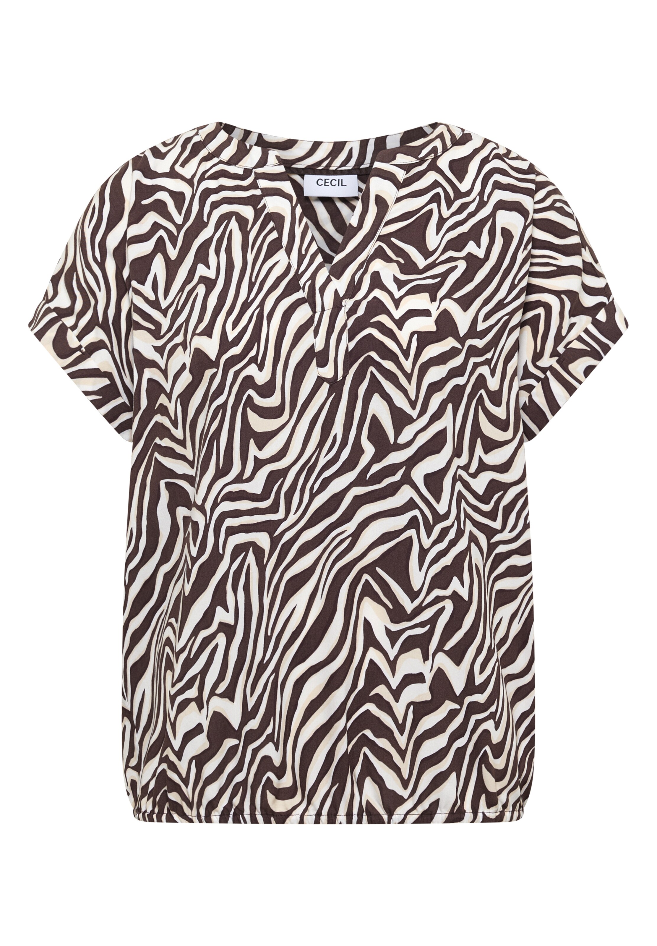 CECIL Blouse in Brown: front