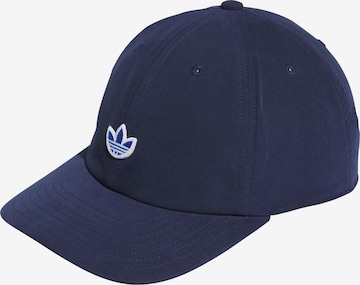 ADIDAS ORIGINALS - Gorra 'Relaxed' en azul: frente