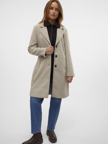 VERO MODA Between-Seasons Coat 'VMFortuneSara' in Brown