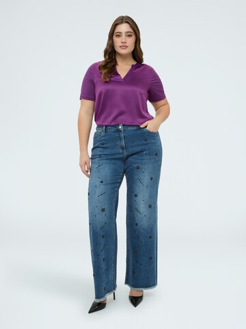 Fiorella Rubino Blouse in Purple