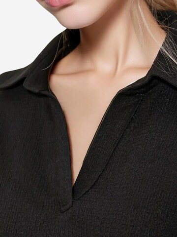 Bigdart Bluse in Schwarz