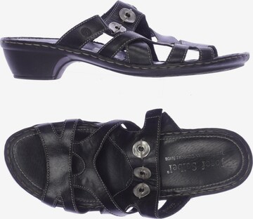 JOSEF SEIBEL Sandals & High-Heeled Sandals in 40 in Black: front