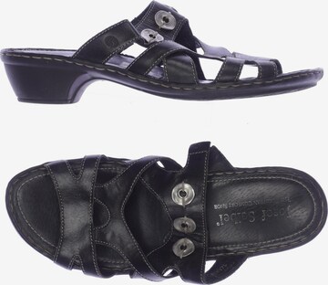 JOSEF SEIBEL Sandalen 40 in Schwarz: predná strana