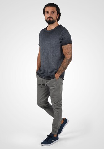 !Solid Tapered Chino trousers 'THEREON' in Grey